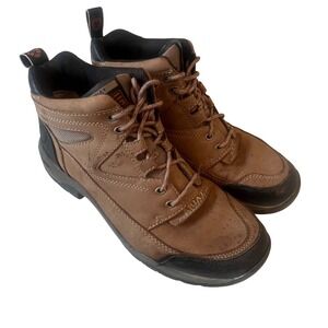 ARIAT Brown Leather Lace Up  Hiking Boots Women US 10B